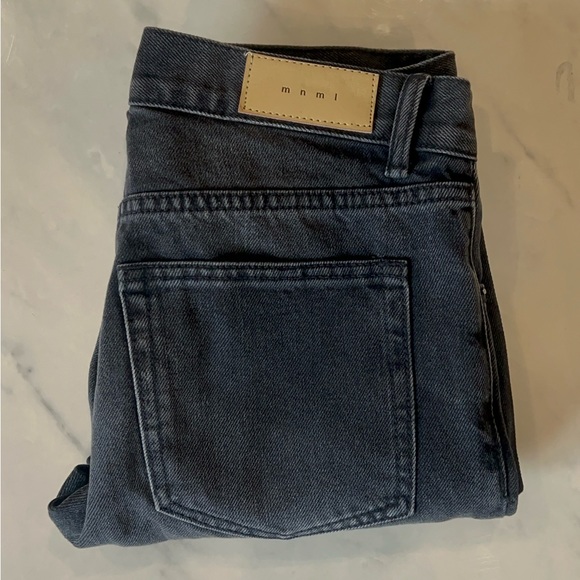 MNML Slim Straight Graphic Butterfly Jeans. - Picture 7 of 14